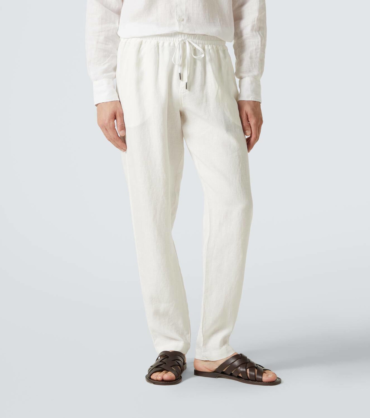 Thom Sweeney Linen straight pants