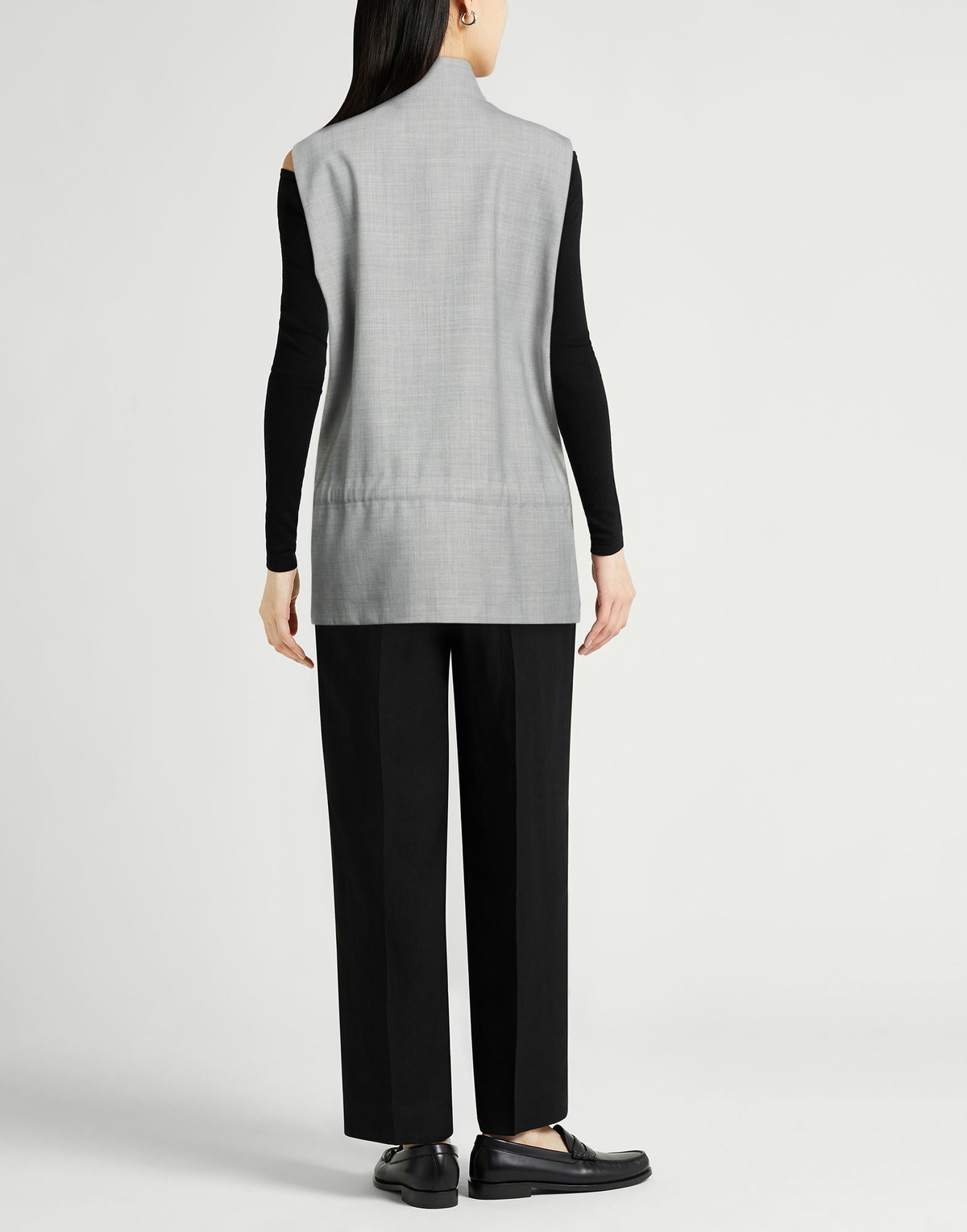 Semicouture Womens Vest in Grey