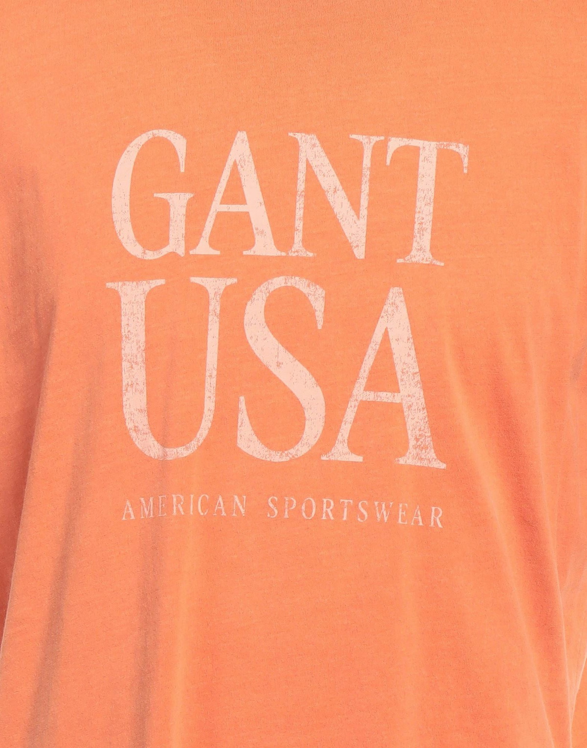 Gant Mens T-shirt in Orange