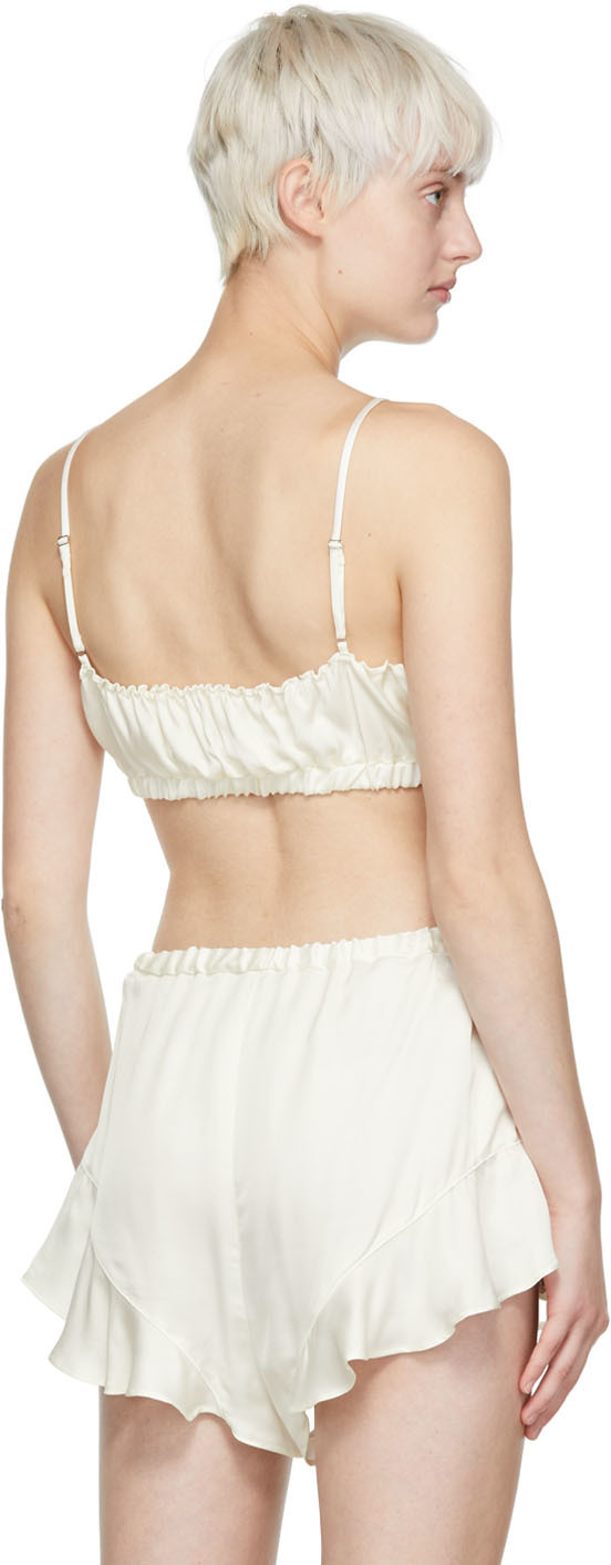 determ; Off-White Collagen Bra