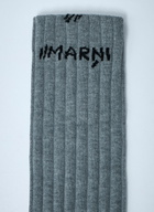 Marni Logo Motif Socks