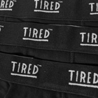 Tired Skateboards Men's OG Logo Boxer Brief - 3 Pack in Black