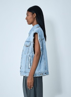 Alexander Wang Distressed Denim Vest