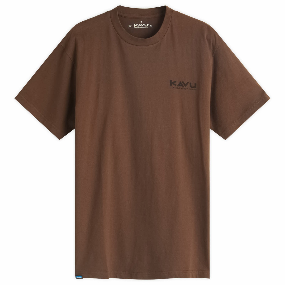 KAVU Men's Klear Above Etch Art T-Shirt in Walnut