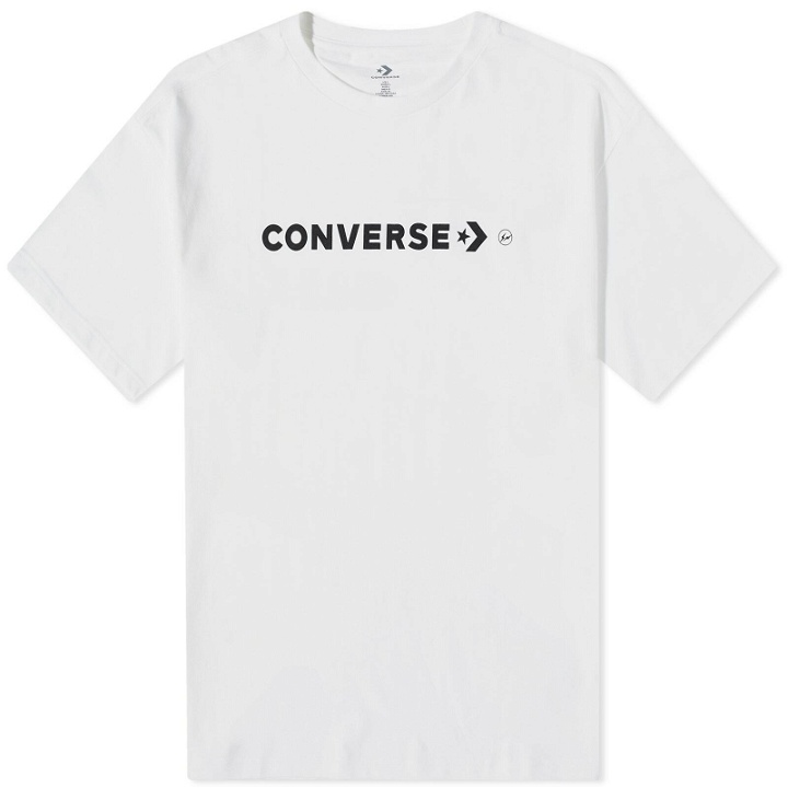 Photo: Converse x Fragment T-Shirt in White