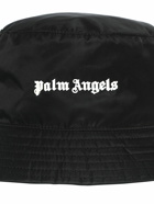 PALM ANGELS - Logo Embroidery Tech Bucket Hat