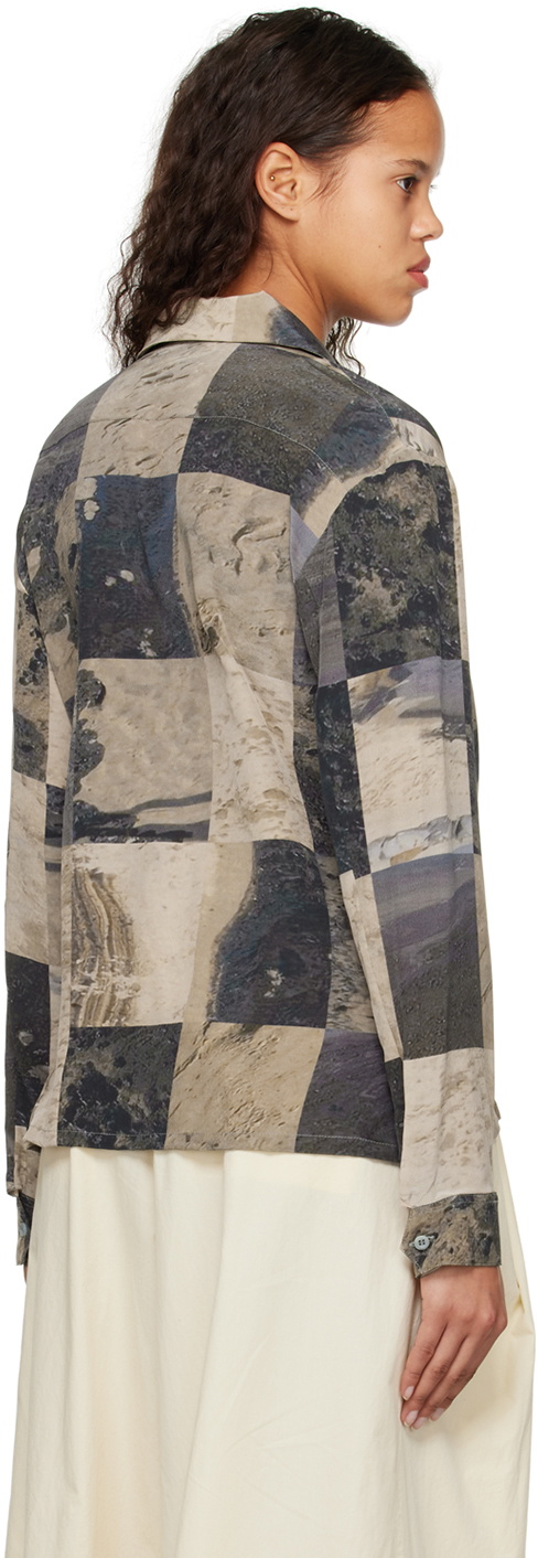 Serapis Beige Oil Sand Shirt