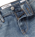 FRAME - L'Homme Slim-Fit Distressed Denim Jeans - Blue