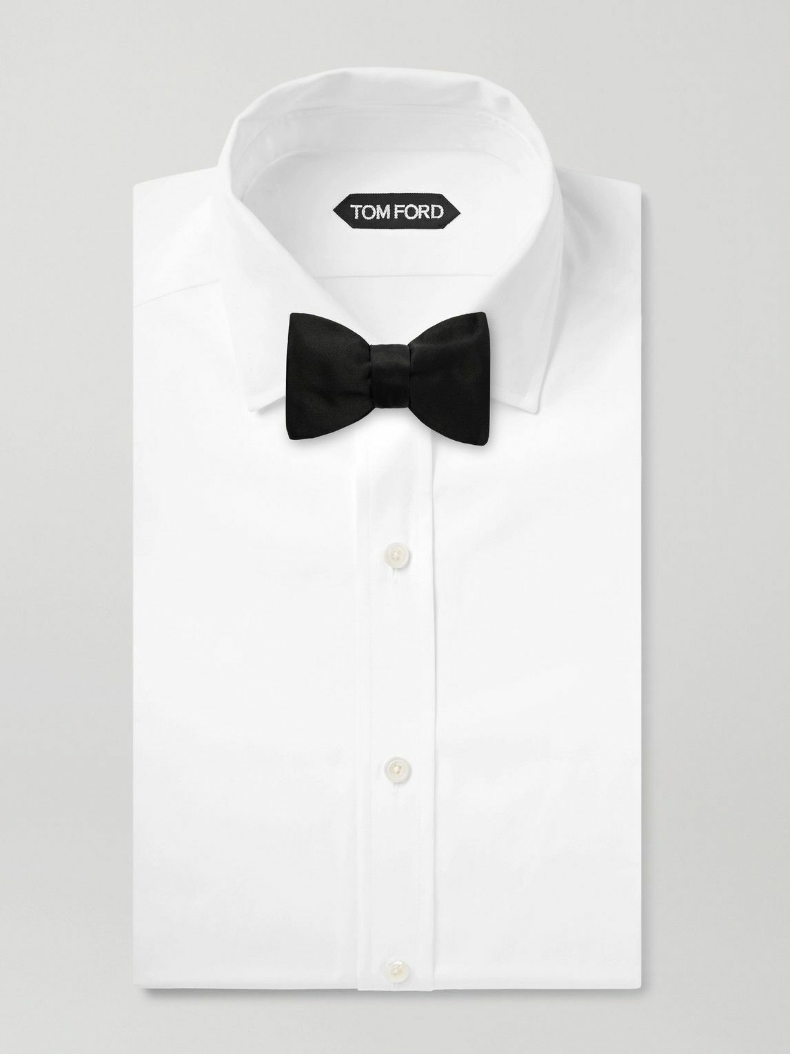 Favourbrook - Pre-Tied Silk-Satin Bow Tie