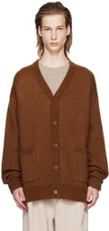 The Frankie Shop Brown Lucas Cardigan