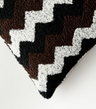 Missoni Riccio Zigzag bouclé cushion