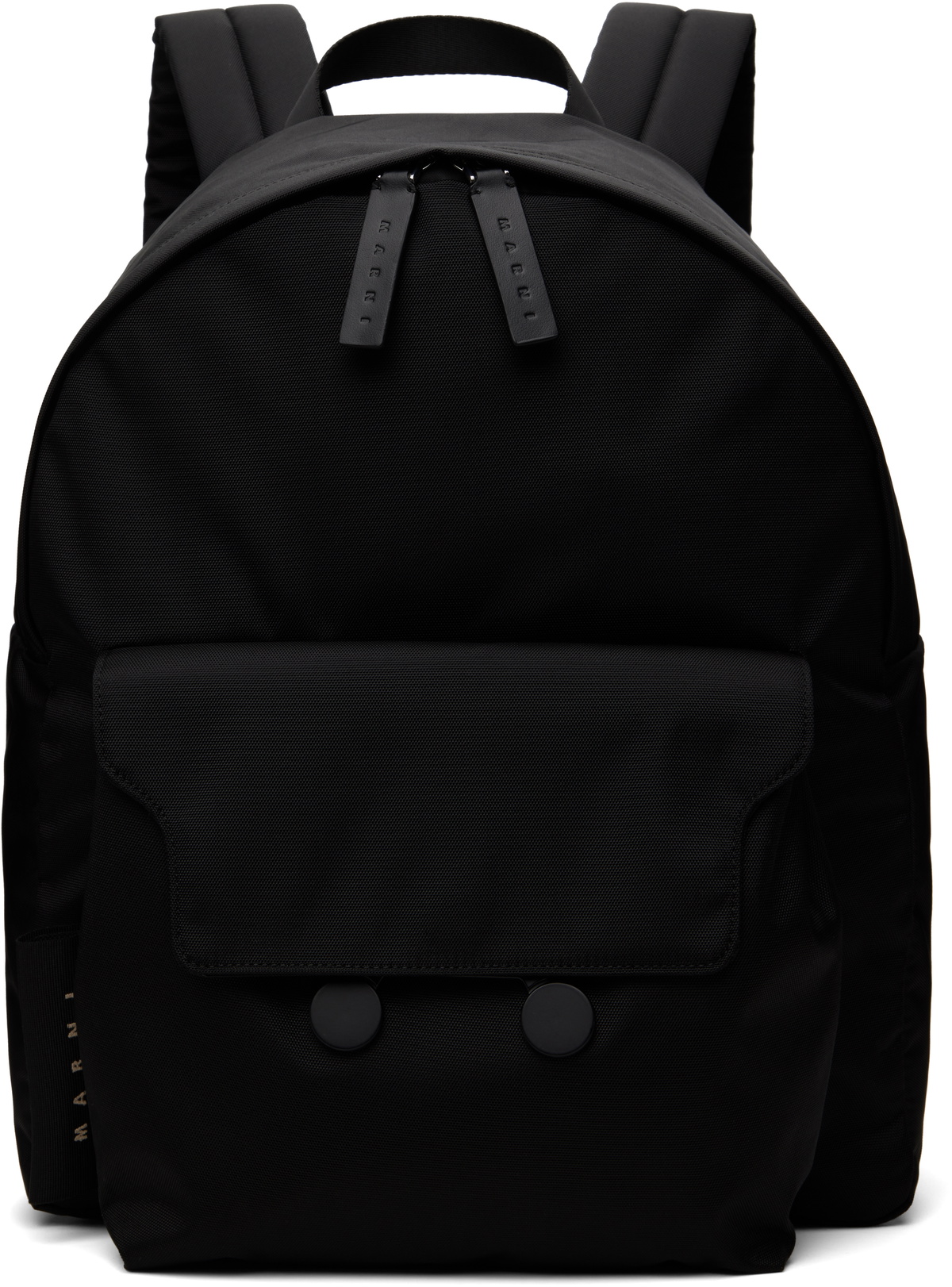 【MARNI】ブラック Cityscape CORDURA バックパック Marni Black Cordura Cityscape Backpack Marni