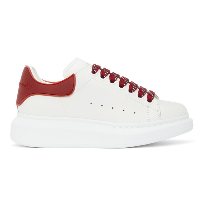 Alexander mcqueen 45mm leather sales platform sneakers