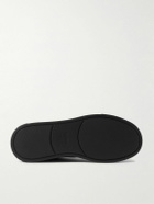 Zegna - Triple Stitch™ Suede Slip-On Sneakers - Black