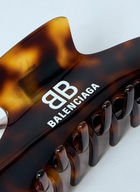 Balenciaga Logo Print Holli Hair Clip