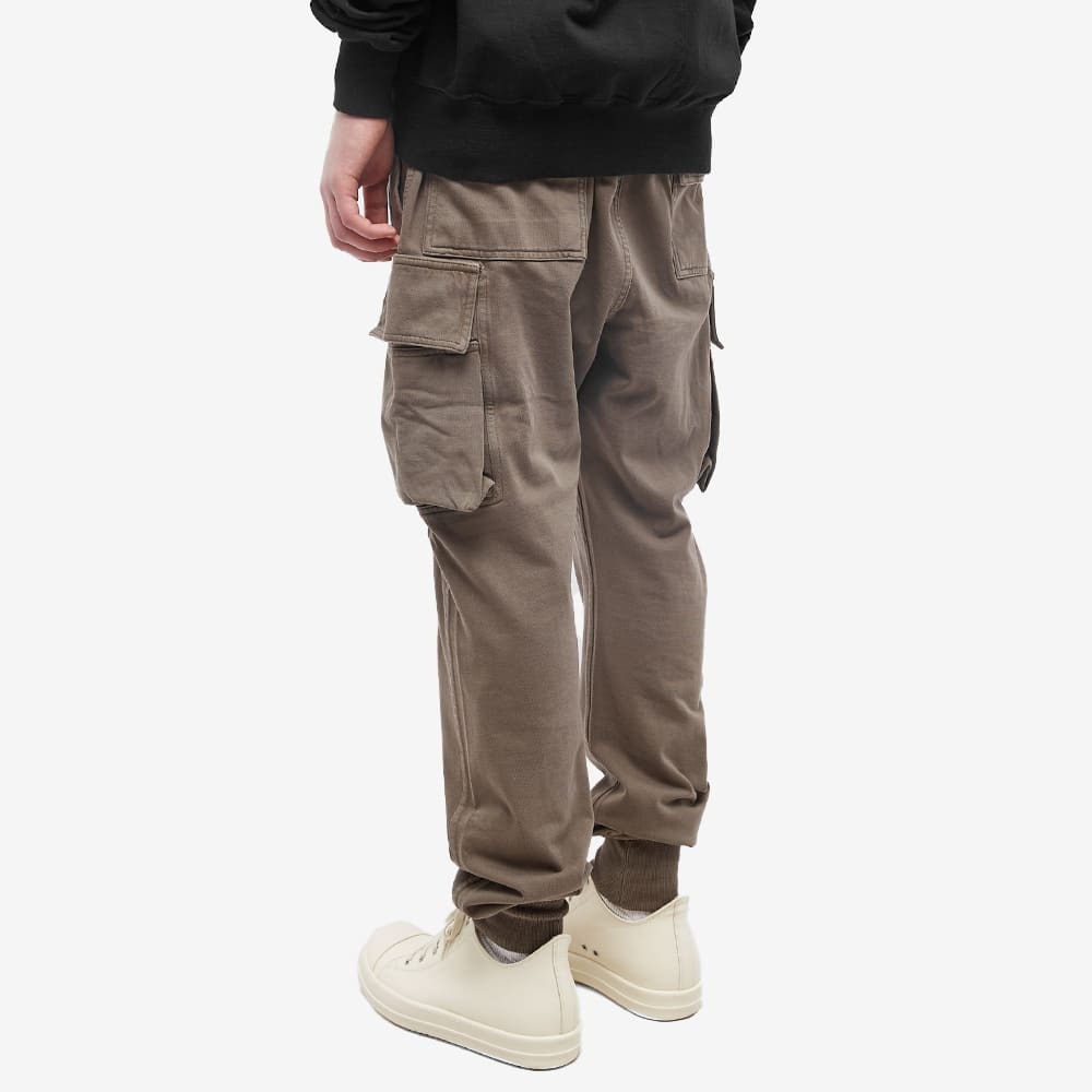 Rick Owens DRKSHDW Men's Masterdon Cut Cargo Pant in Dust Rick