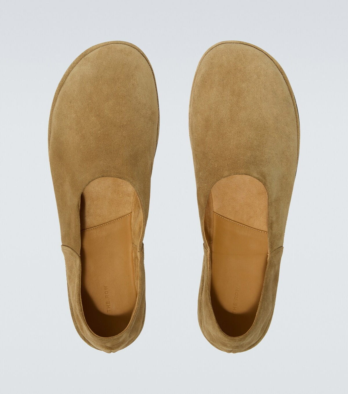 The Row Canal suede loafers