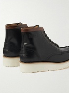 Grenson - Asa Leather Derby Boots - Black