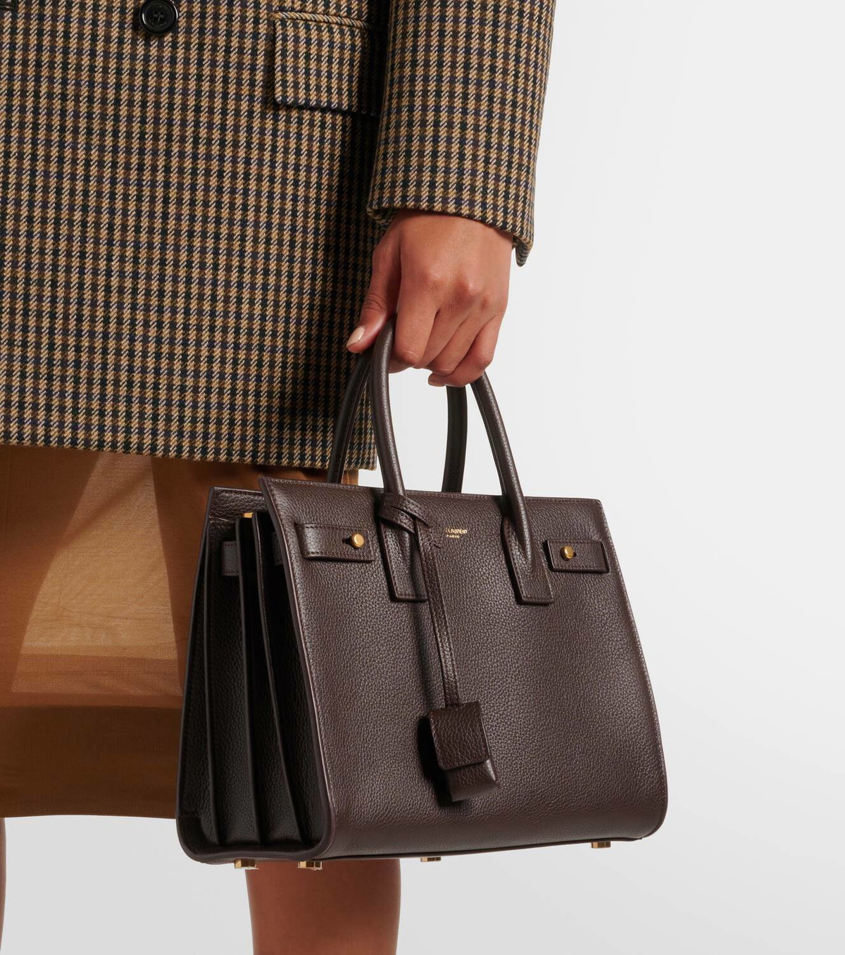 Saint Laurent Sac De Jour Baby leather tote bag Saint Laurent
