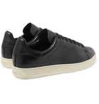 TOM FORD - Warwick Perforated Leather Sneakers - Men - Black