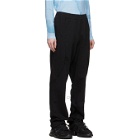 Saul Nash SSENSE Exclusive Black and Blue Hybrid Trackpant Trousers