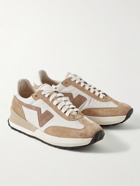 Visvim - FKT Runner Suede and Leather-Trimmed Nylon-Blend Sneakers - Neutrals