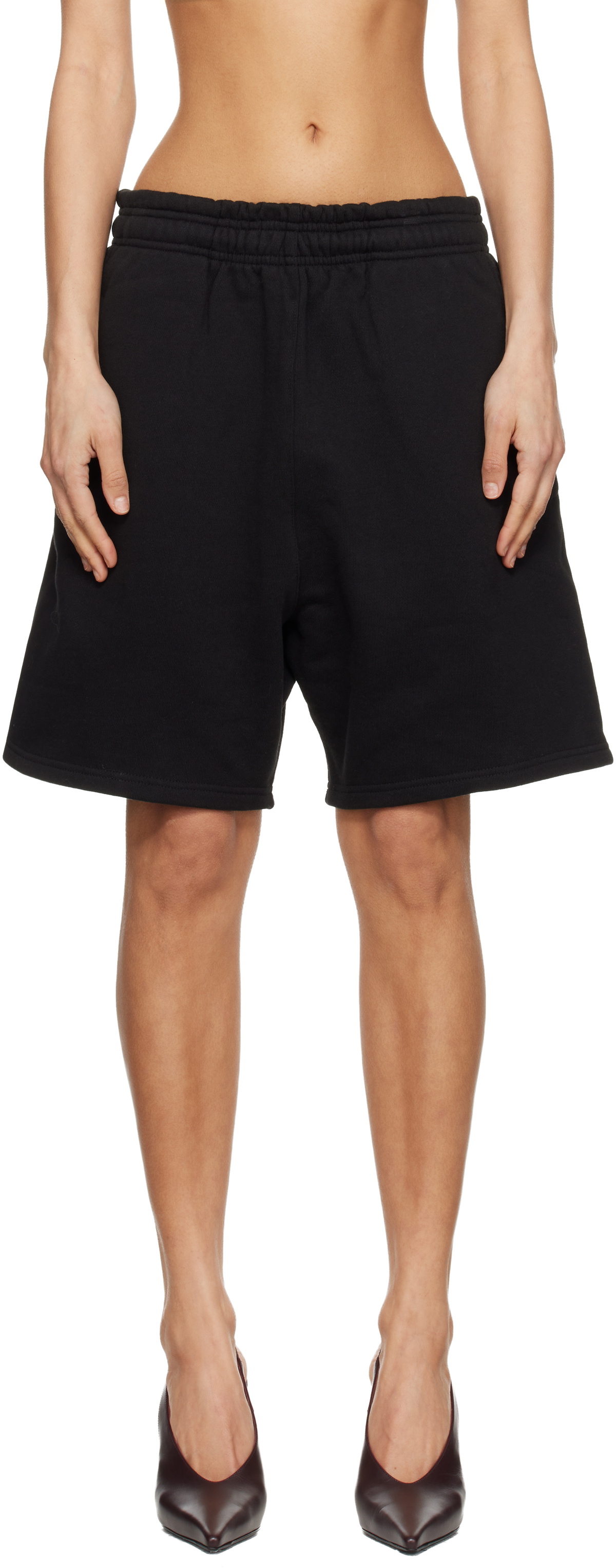 Entire Studios Black Standard Sweat Shorts
