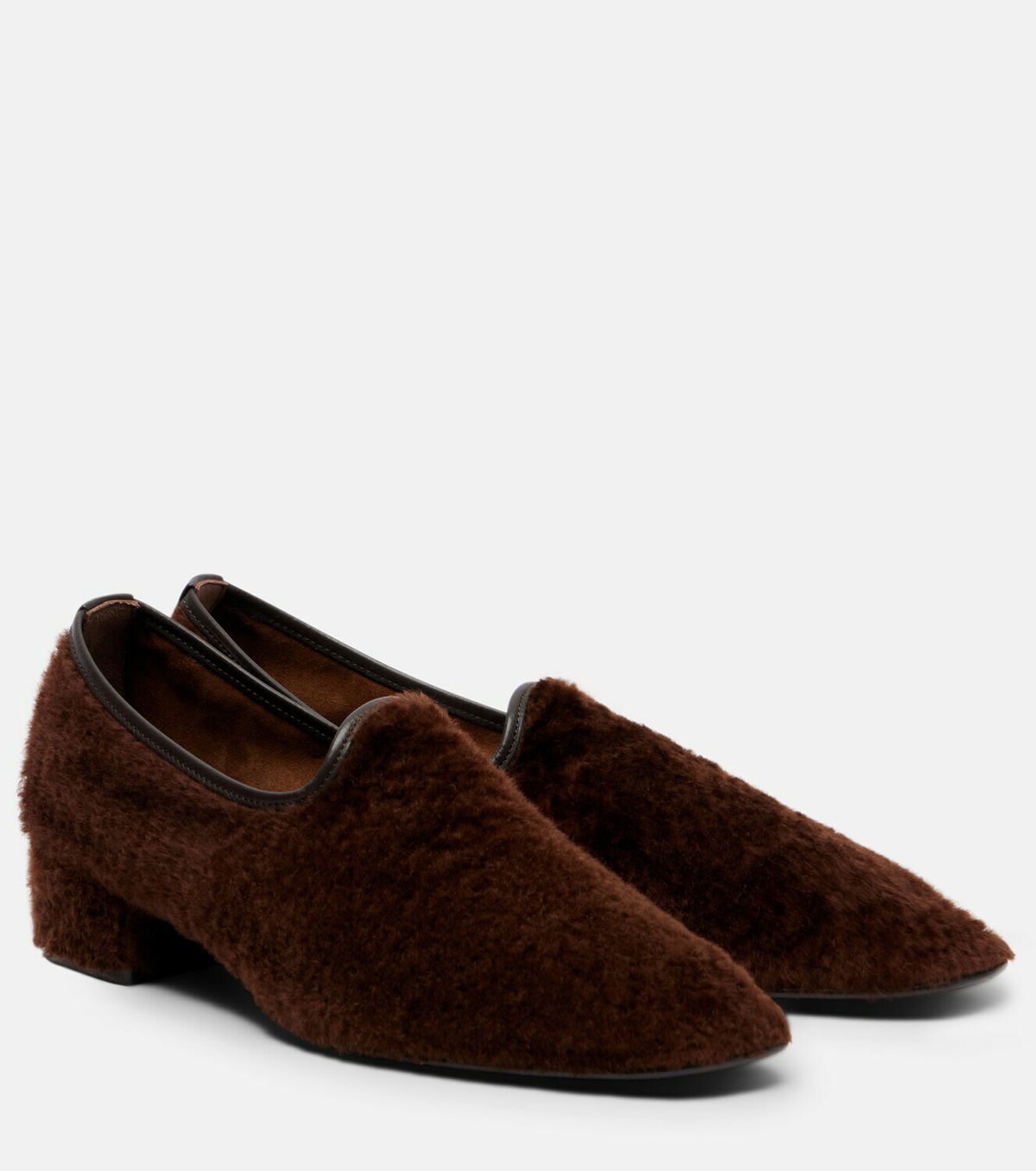 Herbert Levine Soft Touch shearling loafers