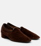 Herbert Levine Soft Touch shearling loafers