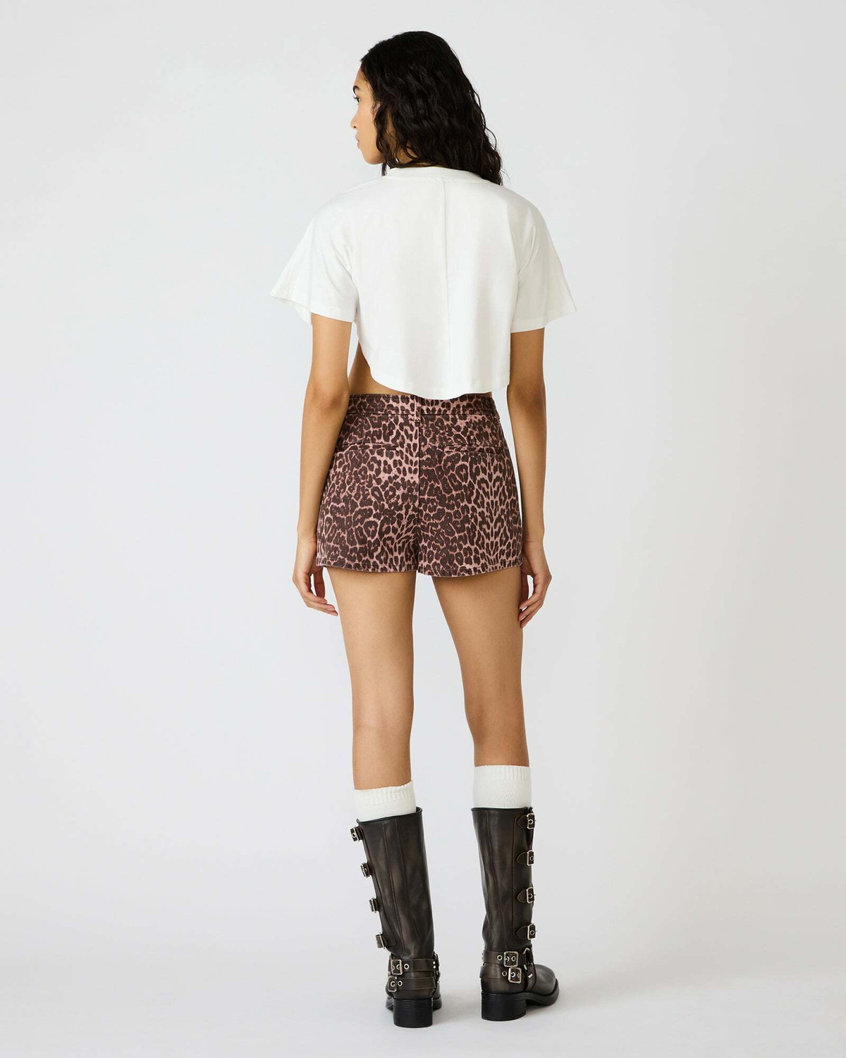Steve Madden Cait Shorts in Cheetah