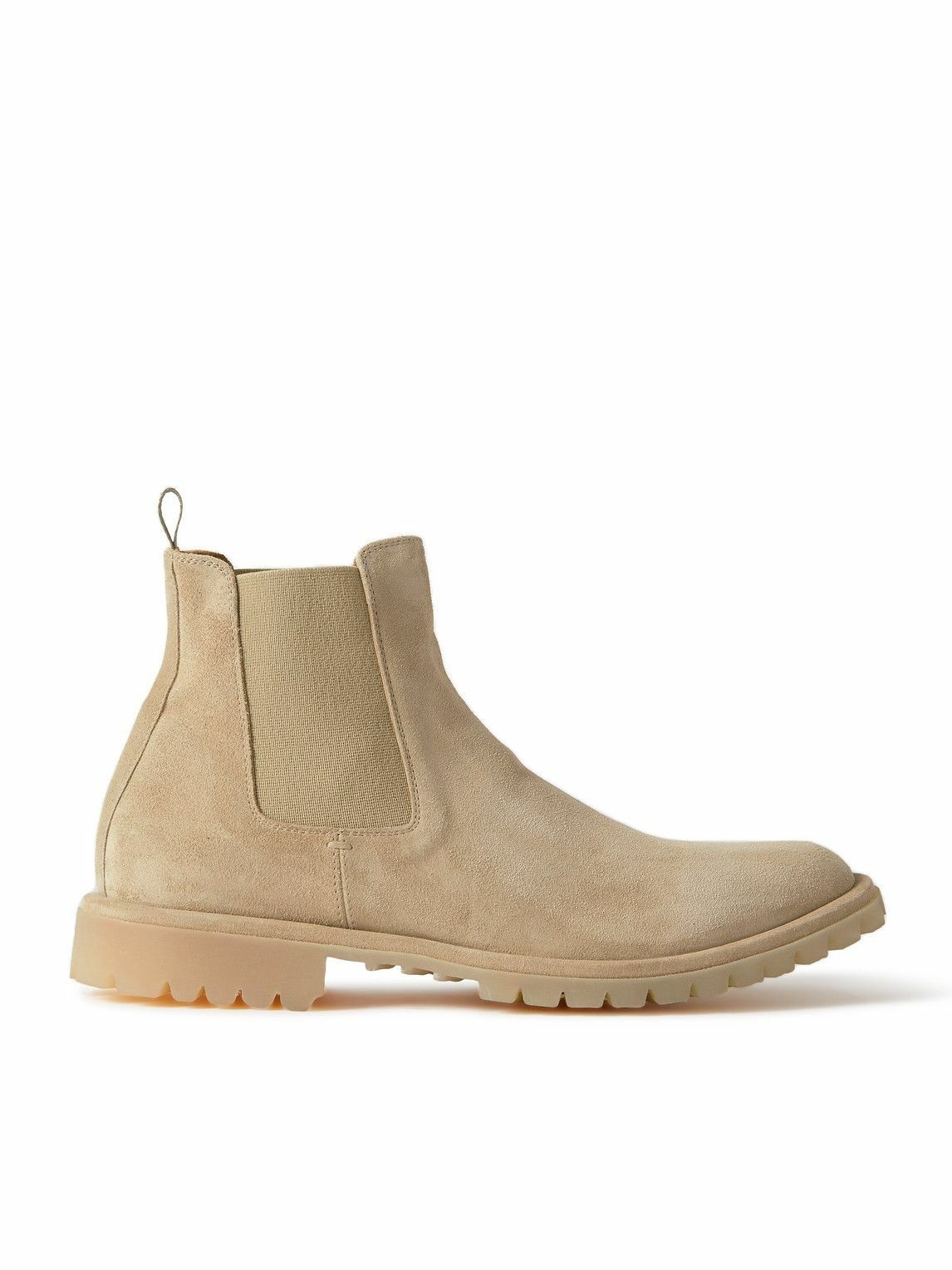 Photo: Officine Creative - Spectacular Suede Chelsea Boots - Neutrals