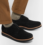 Grenson - Curt Suede Derby Shoes - Men - Black