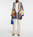 Alanui - x Looney Tunes Tweety Cowboy Icon wool jacquard cardigan