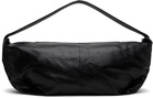 Fear of God Black Leather Large Shell Bag