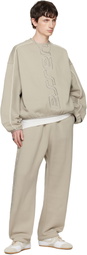 Fear of God ESSENTIALS Gray Active Trace Relaxed Sweatpants