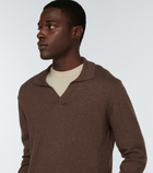 Frescobol Carioca - Aurelio wool and and cotton polo sweater