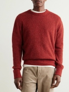 Oliver Spencer - Blenheim Knitted Sweater - Orange