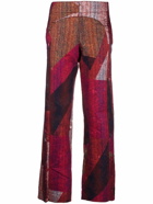 VITELLI - Contrast Panel Trousers