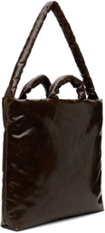 KASSL Editions Brown Pillow Medium Tote