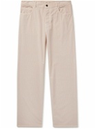 The Row - Ross Straight-Leg Cotton-Corduroy Trousers - Neutrals