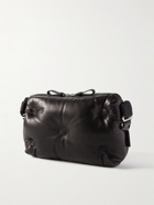 Maison Margiela - Logo-Appliquéd Padded Quilted Leather Messenger Bag