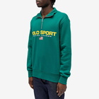 Polo Ralph Lauren Men's Polo Sport Quarter Zip Sweat in Kelly Green