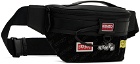 Kenzo Black Kenzo Paris Velcro Belt Bag