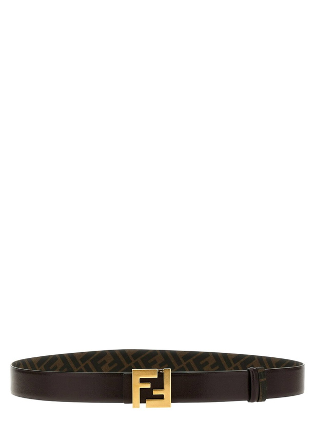 Photo: Fendi ff Squared Reversible Belt