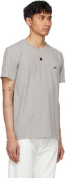 Maison Kitsuné Grey Fox Head Patch Classic T-Shirt