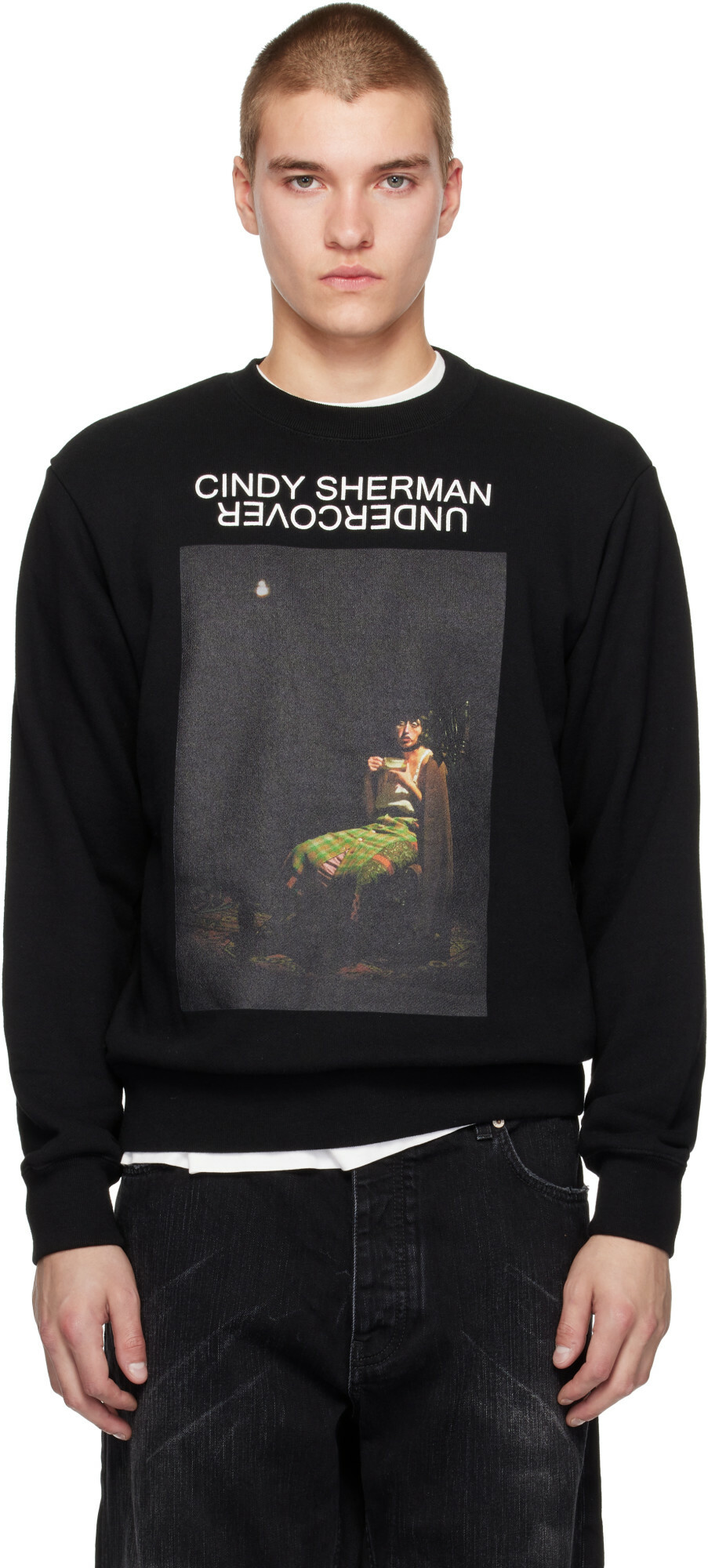 UNDERCOVER Black Cindy Sherman Sweatshirt