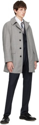 Ring Jacket Gray Driving Coat