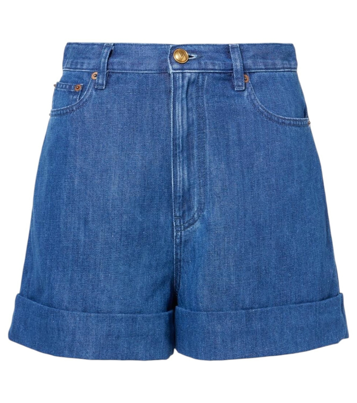 Valentino Bicolor Cotton Cargo Shorts main image 0