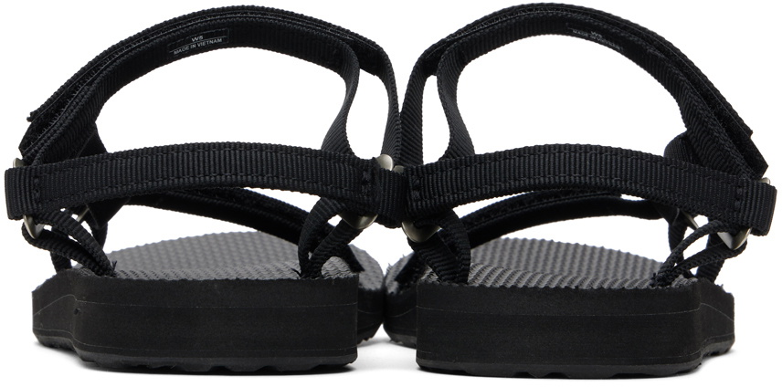 Teva Black Original Universal Slim Sandals