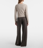 Lisa Yang Aina cotton and cashmere wide-leg pants